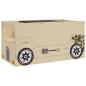 Preview: 3-tlg. Kindertisch und Stuhl Set Geländewagen-Design MDF