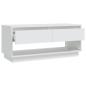 Preview: TV-Schrank Weiß 102x41x44 cm Holzwerkstoff