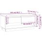 Preview: TV-Schrank Weiß 102x41x44 cm Holzwerkstoff