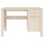 Preview: ARDEBO.de - Schreibtisch HAMAR Honigbraun 113x50x75 cm Massivholz Kiefer