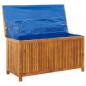 Preview: Garten-Aufbewahrungsbox 113x50x58 cm Massivholz Akazie
