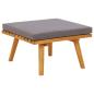 Preview: 4-tlg. Garten-Lounge-Set mit Kissen Massivholz Akazie