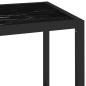 Preview: Regal Marmor und Transparent 100x36x168 cm Gehärtetes Glas