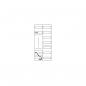 Preview: Hager ZB322U16N Komplettschrank, universZ, 1100x550x205mm, SKII, IP44, 1ZP/VF-7rh, 2-Feld