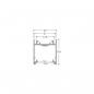 Preview: Brumberg P06-20 Anbauprofil alu eloxiert (53603260)