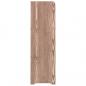 Preview: Schuhregal Braun 65x24x81 cm Holzwerkstoff