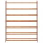 Preview: Schuhregal Braun 90x24x117 cm Holzwerkstoff