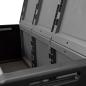 Preview: Garten Aufbewahrungsbox 138x53x57 cm 330 L Dunkelgrau Schwarz