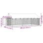 Preview: Outdoor-Hundezwinger mit Dach 400x200x150 cm