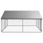 Preview: Outdoor-Hundezwinger mit Dach 300x300x150 cm