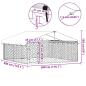 Preview: Outdoor-Hundezwinger mit Dach 300x300x150 cm