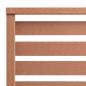 Preview: Zaunplatte WPC 180x180 cm Braun