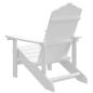 Preview: Adirondack-Gartenstuhl HDPE Weiß