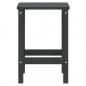 Preview: Garten Adirondack-Tisch Anthrazit 38x38x46 cm HDPE