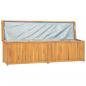 Preview: Gartenbox 200x50x55 cm Massivholz Teak