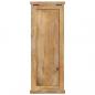 Preview: Garderoben 2 Stk. Massivholz Mango 38x100 cm