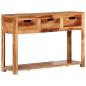 Preview: ARDEBO.de - Konsolentisch 110x35x75 cm Massivholz Akazie