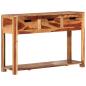 Preview: Konsolentisch 110x35x75 cm Massivholz Akazie
