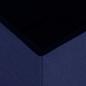 Preview: Hocker mit Stauraum 2 Stk. Blau Leinenoptik