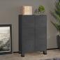 Preview: ARDEBO.de - Lagerschrank Industrial Anthrazit 75x40x115 cm Metall