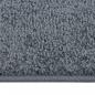 Preview: Teppich Kurzflor 140x200 cm Anthrazit
