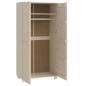 Preview: Kleiderschrank HAMAR Honigbraun 89x50x180 cm Massivholz Kiefer