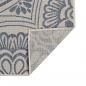 Preview: Outdoor-Teppich Flachgewebe 120x170 cm Blaues Muster