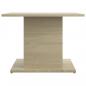 Preview: Couchtisch Sonoma-Eiche 55,5x55,5x40 cm Holzwerkstoff