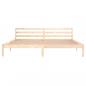 Preview: Massivholzbett Kiefer 200x200 cm