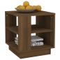 Preview: Couchtisch Braun Eichen-Optik 40x40x43 cm Holzwerkstoff