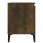 Preview: TV-Schrank mit Metallbeinen Räuchereiche 103,5x35x50 cm