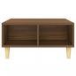 Preview: Couchtisch Braun Eichen-Optik 60x60x30 cm Holzwerkstoff