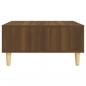 Preview: Couchtisch Braun Eichen-Optik 60x60x30 cm Holzwerkstoff