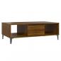 Preview: Couchtisch Braun Eichen-Optik 103,5x60x35 cm Holzwerkstoff