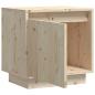 Preview: Nachttische 2 Stk. 40x30x40 cm Massivholz Kiefer