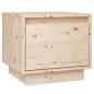 Preview: Nachttische 2 Stk. 35x34x32 cm Massivholz Kiefer