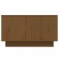 Preview: Couchtisch Honigbraun 55x56x32 cm Massivholz Kiefer