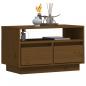 Preview: TV-Schrank Honigbraun 60x35x37 cm Massivholz Kiefer