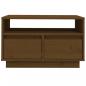 Preview: TV-Schrank Honigbraun 60x35x37 cm Massivholz Kiefer