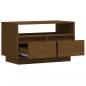 Preview: TV-Schrank Honigbraun 60x35x37 cm Massivholz Kiefer