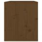 Preview: Wandschrank Honigbraun 45x30x35 cm Massivholz Kiefer