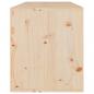 Preview: Wandschrank 80x30x35 cm Massivholz Kiefer