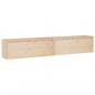 Preview: Wandschränke 2 Stk. 100x30x35 cm Massivholz Kiefer