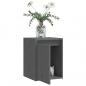 Preview: Wandschränke 2 Stk. Grau 30x30x40 cm Massivholz Kiefer