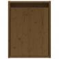 Preview: Wandschrank Honigbraun 30x30x40 cm Massivholz Kiefer
