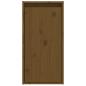 Preview: Wandschrank Honigbraun 30x30x60 cm Massivholz Kiefer
