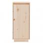 Preview: Schuhschrank 35x35x80 cm Massivholz Kiefer