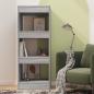Preview: Bücherregal/Raumteiler Grau Sonoma 40x30x103 cm Holzwerkstoff