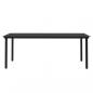 Preview: 9-tlg. Garten-Essgruppe mit Auflagen Poly Rattan und Glas