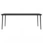 Preview: 9-tlg. Garten-Essgruppe mit Kissen Poly Rattan und Glas
